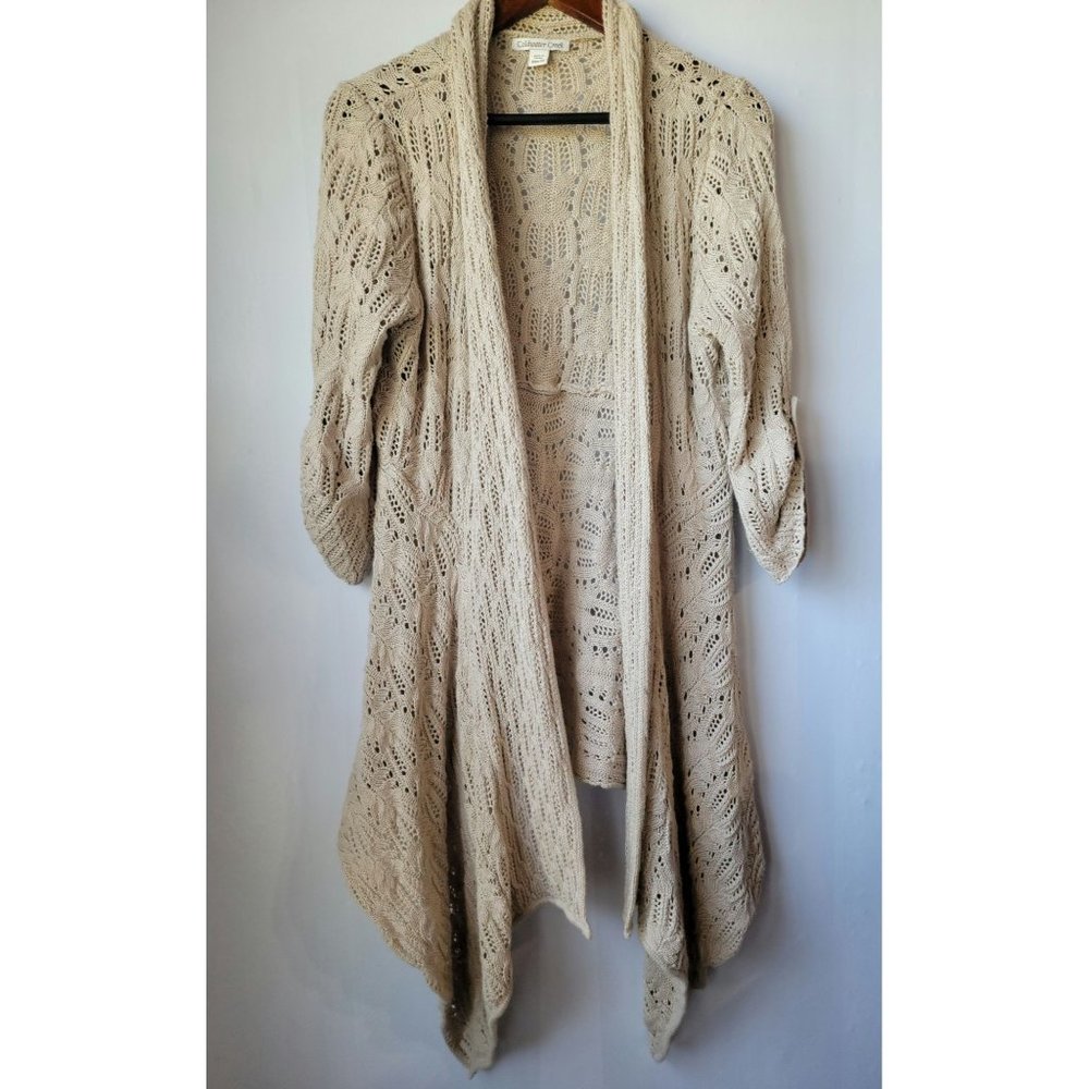 Coldwater creek Womens Knitted jacket size medium